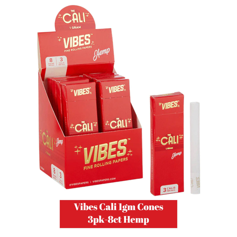 Vibes CALI Cone 1gm 3pk-8ct