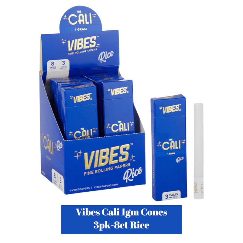 Vibes CALI Cone 1gm 3pk-8ct