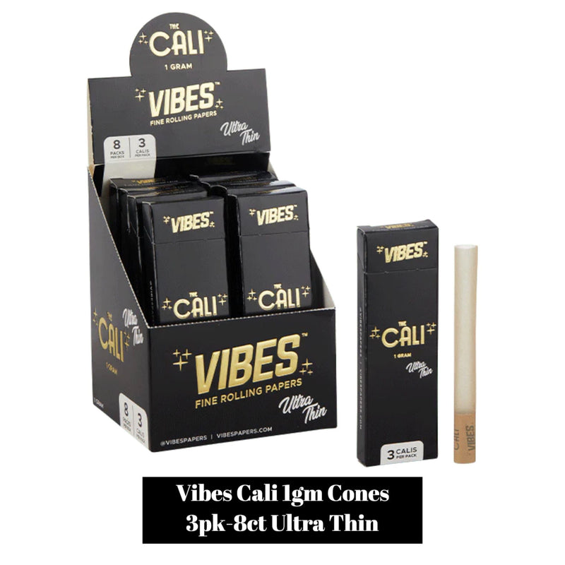 Vibes CALI Cone 1gm 3pk-8ct