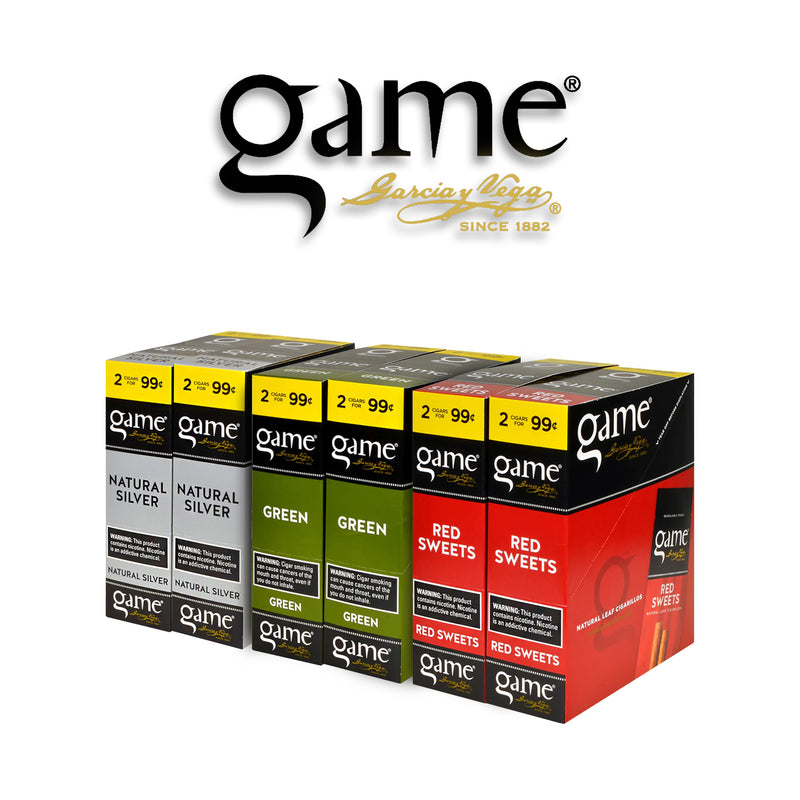 Game Garcia Vega Cigarillos 2/99c 2pk- 30ct