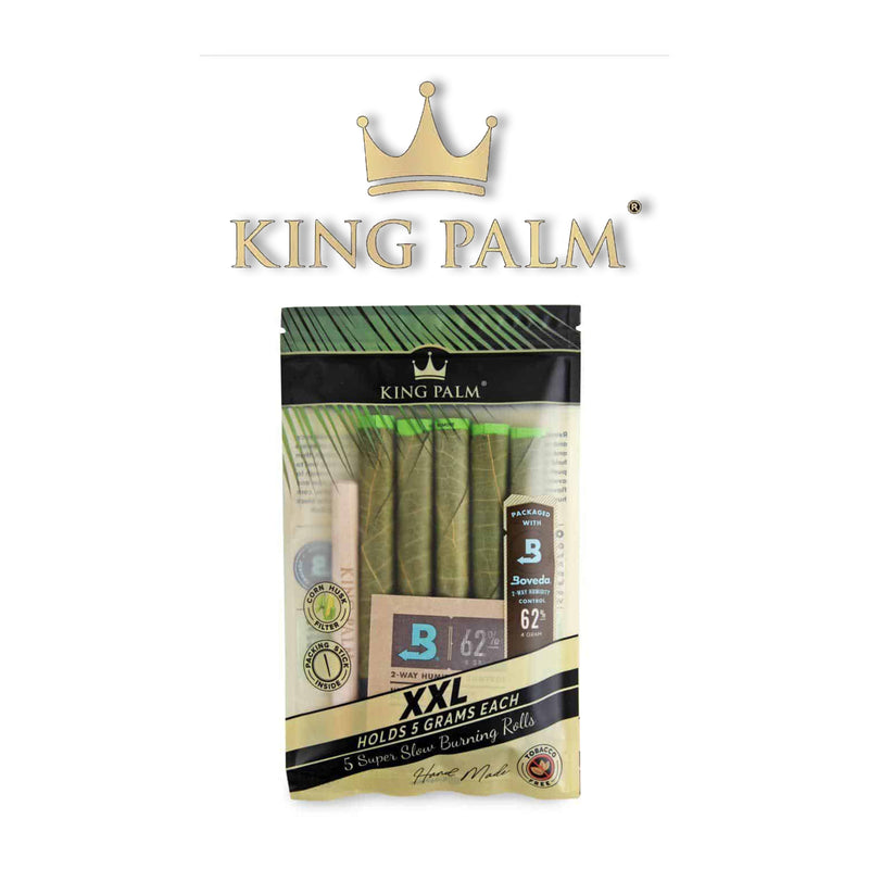 King Palm 5.0g XXL Super Rolls 5pack- 15ct