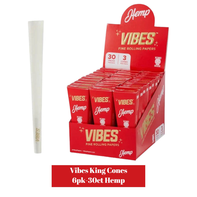 Vibes KING Cone 3pk-30ct