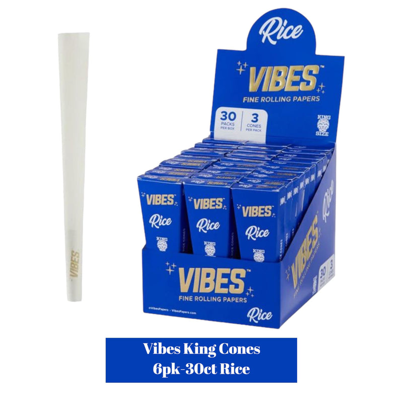 Vibes KING Cone 3pk-30ct