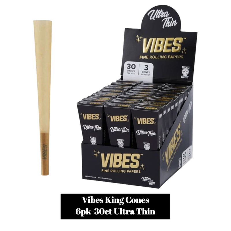 Vibes KING Cone 3pk-30ct