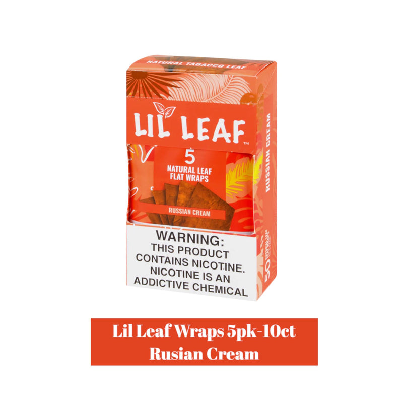 Lil Leaf Blunt Wraps 5pk-10ct