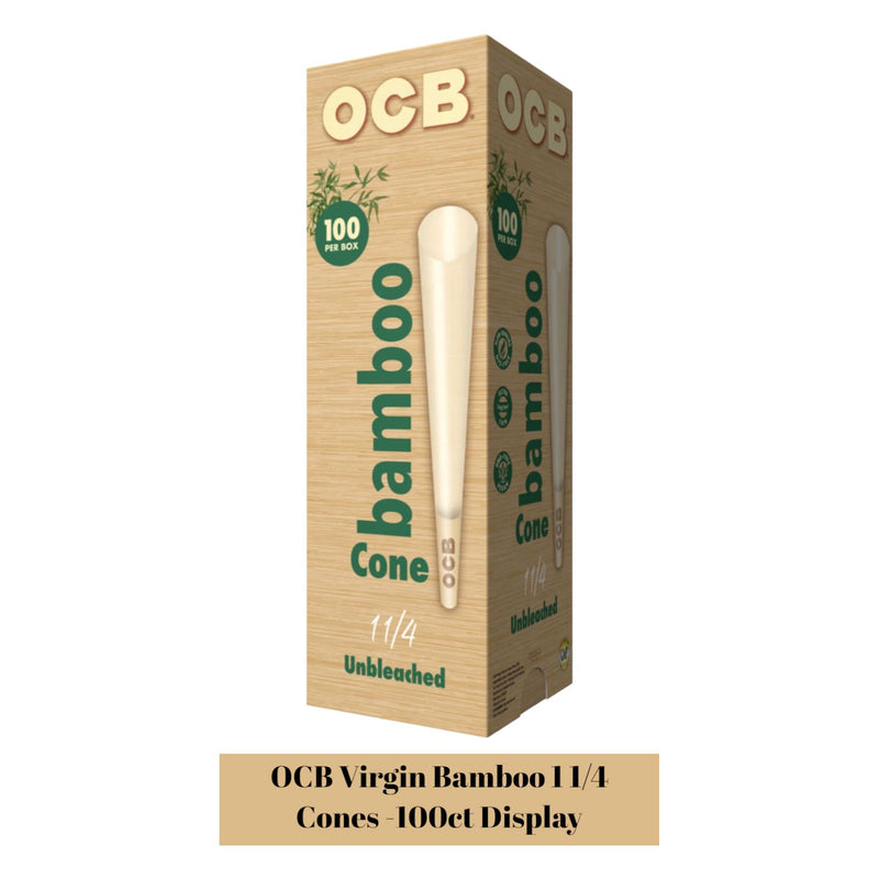 OCB 1 1/4 Rolling Paper Cones-100ct