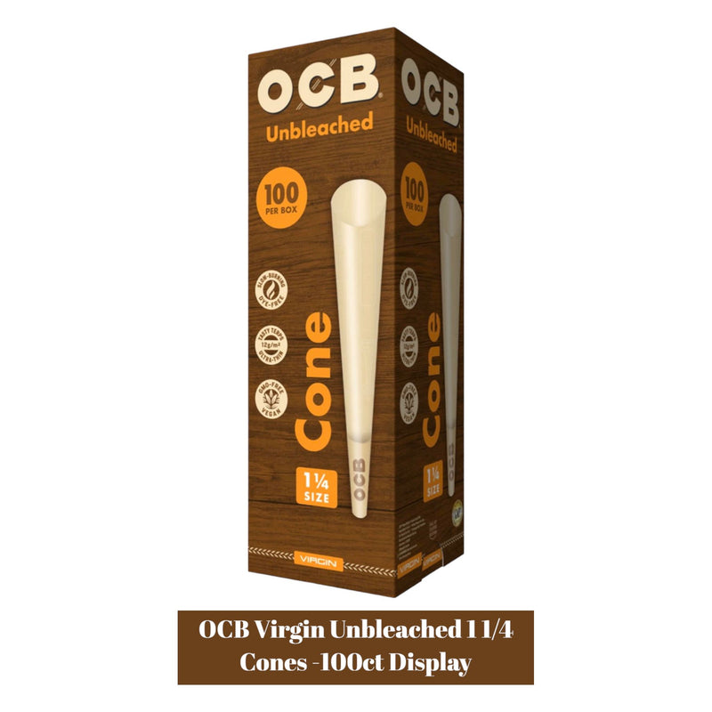 OCB 1 1/4 Rolling Paper Cones-100ct