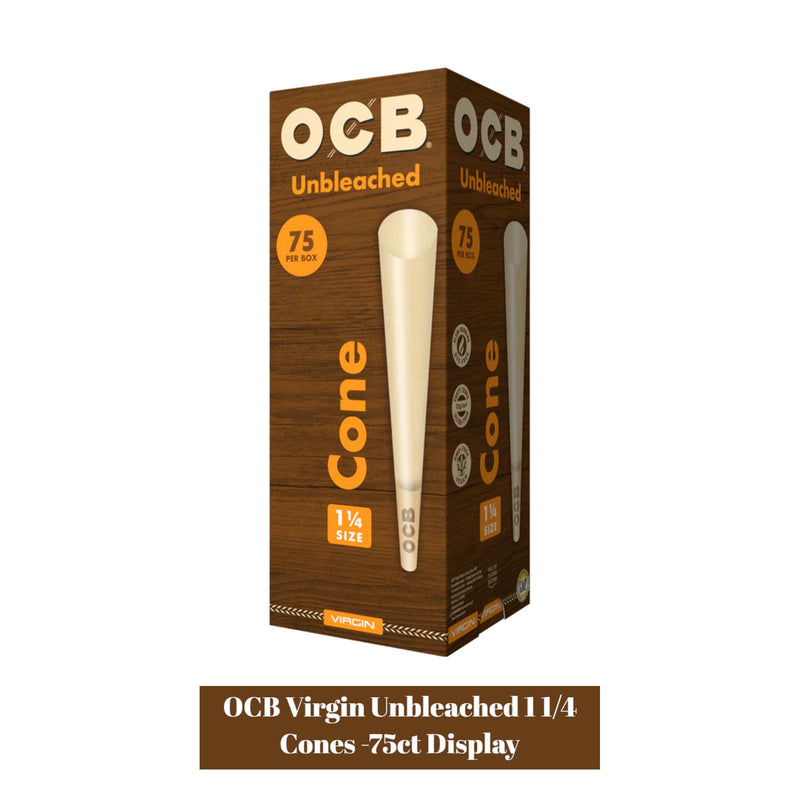 OCB 1 1/4 Rolling Paper Cones-75ct