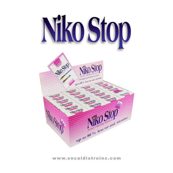 Niko Stop Filters Display-24pk