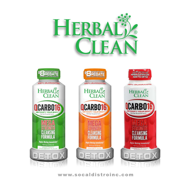 detoxify chewing tobacco Herbal Clean QCarbo 16oz Same day Detox detoxify chewing tobacco Herbal Clean QCarbo 16oz Same day Detox