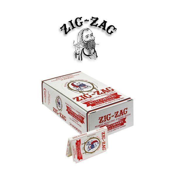 Zig Zag Cut Corner Slow Burning-24pack
