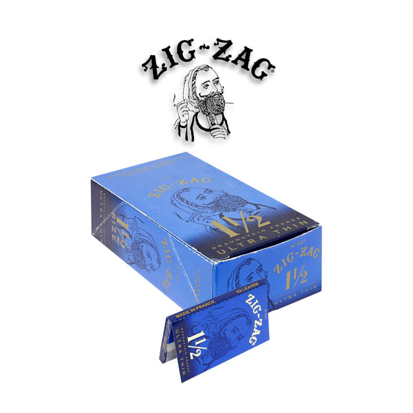 Zig ZagUltra Thin Dark blue 1 1/2 -24pack