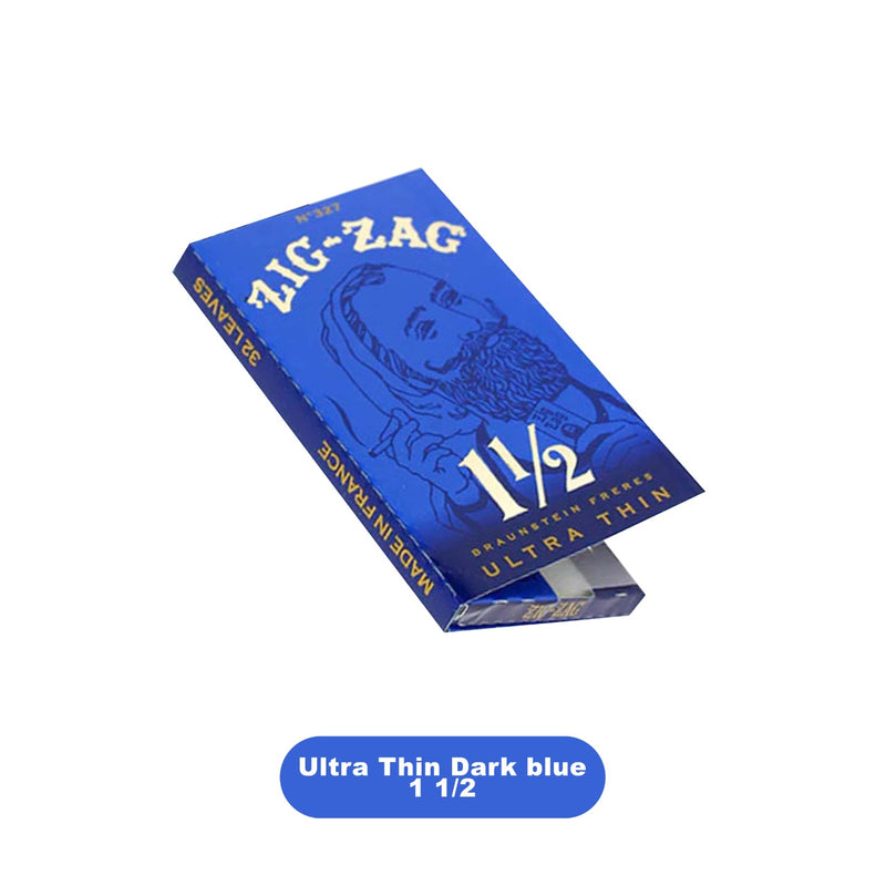 Zig ZagUltra Thin Dark blue 1 1/2 -24pack