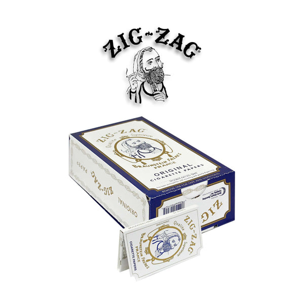Zig Zag Original White Single Wide-24pack