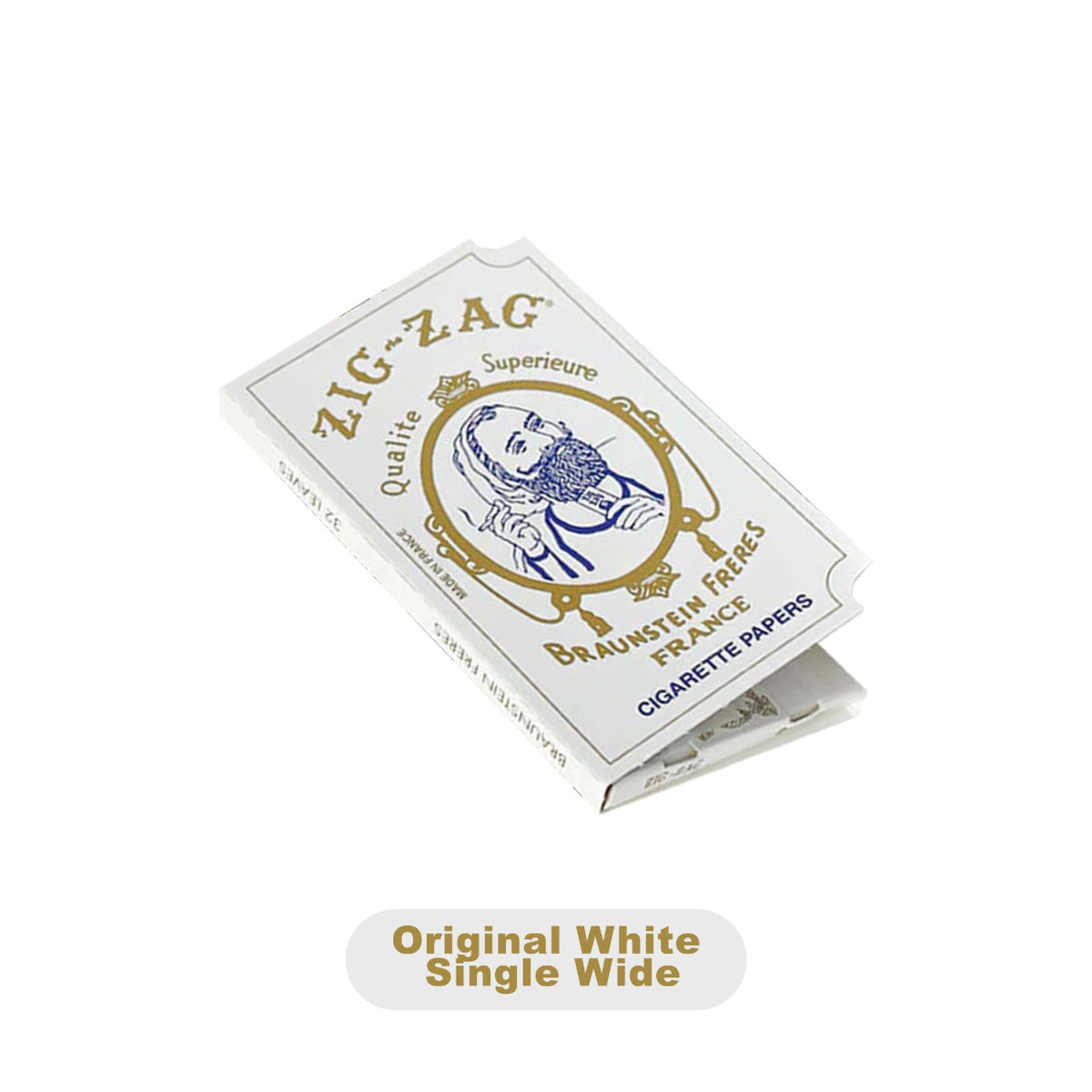 Zig Zag Original White Single Wide-24pack | SoCAL Distro LLC