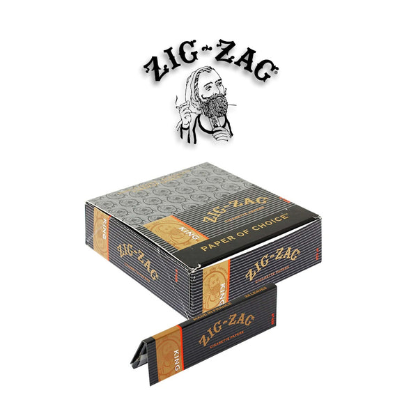 Zig Zag Original Black King Size 24pack