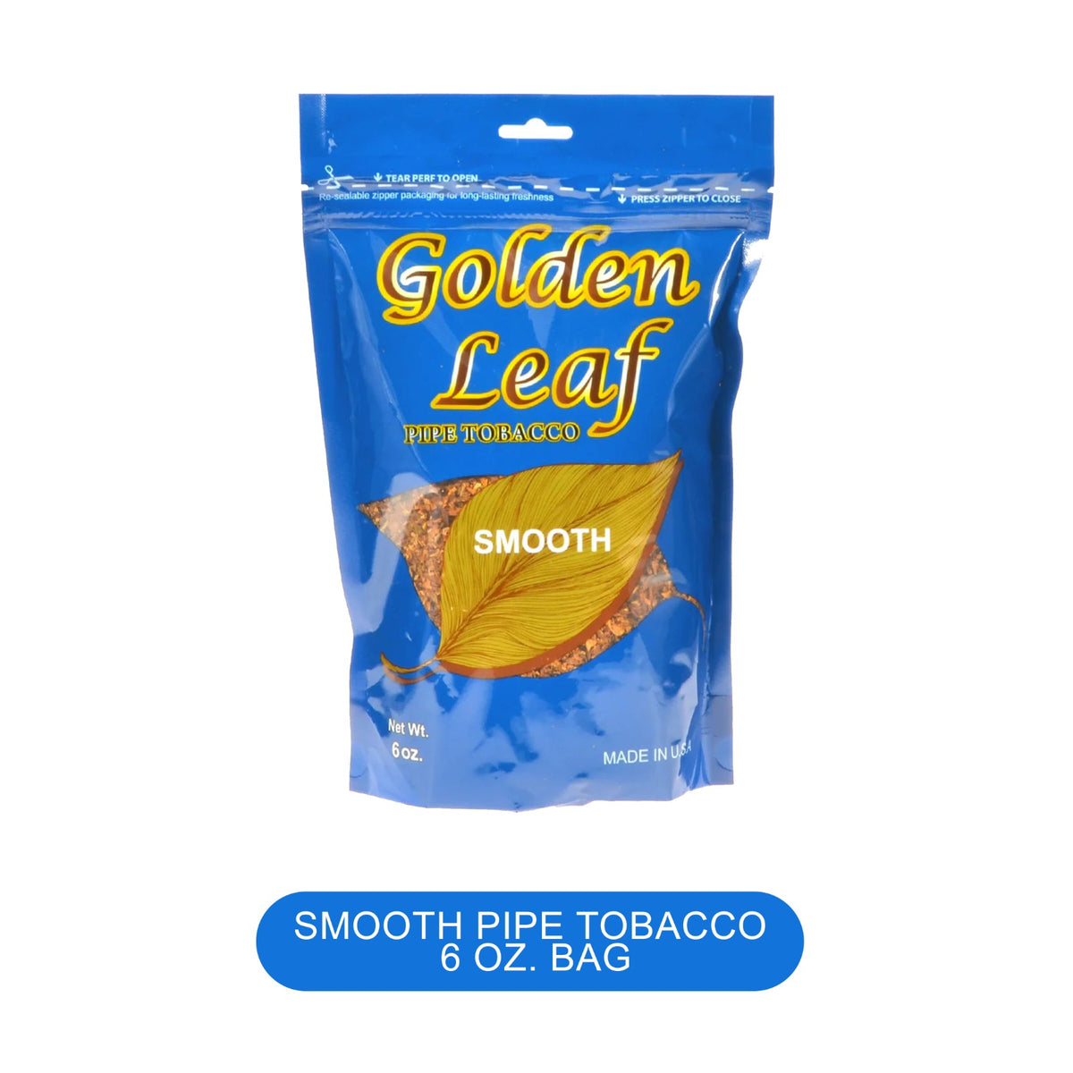 buy gold leaf tobacco online Golden Leaf Pipe Tobacco 6oz Bag