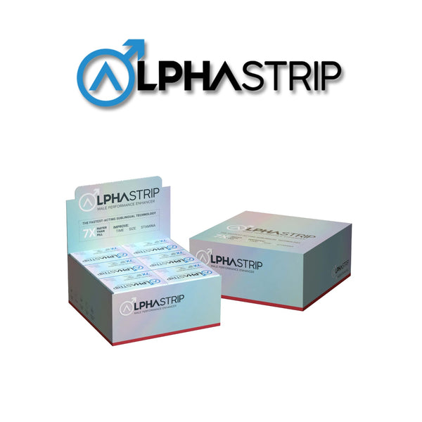 AlphaStrip 3pk Male Performance Enhancer- 30ct