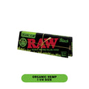 Raw Black Organic Papers 1 1/4- 24ct
