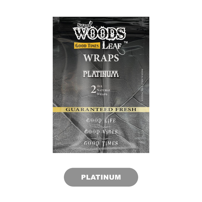 Good Times Sweet Woods, Grabba Leaf Wrap Platinum