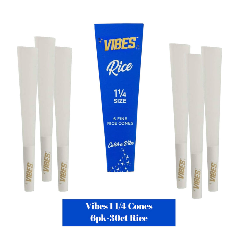 Vibes 1 1/4 Cone 6pk-30ct